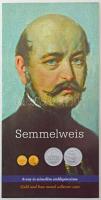 2015. 2000Ft Cu-Ni-Zn "Semmelweis Ignác halálának 150. évfordulója" színes MNB tájékoztató...