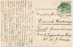 1913 Selmecbánya, Schemnitz, Banská Stiavnica; Főiskolai paloták. Grohmann kiadása / college palaces...