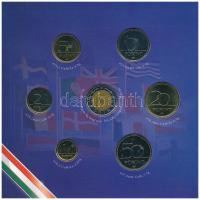 2004. 1Ft-100Ft (8xklf) forgalmi sor szettben, benne 2004. 50Ft "Magyarország az EU tagja"...