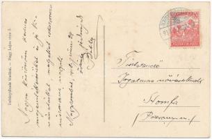 1918 Nagyszombat, Tyrnau, Trnava; Kir. érseki konviktus és főgimnázium / school (EK)