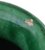 Pál Korond 1943? kerámia váza, kopásokkal, jelzéssel, m: 29,5 cm