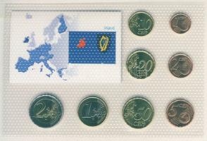 Írország 2003. 1c-2€ 8klf db, kereskedői szettben T:1