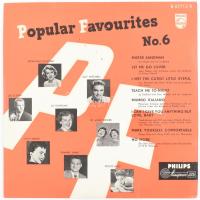 Various - Popular Favourites No. 6, Vinyl, LP, 10, Compilation közepes méretű lemez, Hollandia (VG+, a lemez enyhén kopott)