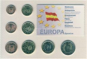 Spanyolország 2005. 1c-2€ 8klf db, kereskedői szettben T:1