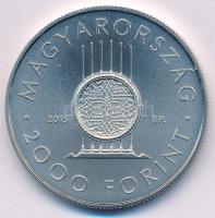 2015. 2000Ft Cu-Ni "500 éve született Tinódi Sebestyén" kapszulában, színes MNB tájékoztat...