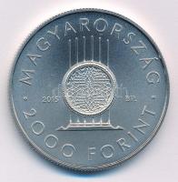 2015. 2000Ft Cu-Ni "500 éve született Tinódi Sebestyén" kapszulában, színes MNB tájékoztat...