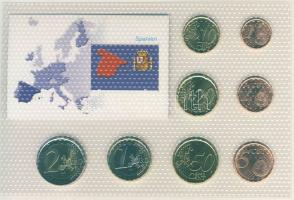 Spanyolország 2005. 1c-2€ 8klf db, kereskedői szettben T:1