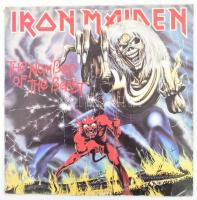 Iron Maiden - The Number Of The Beast.  Vinyl, LP, Album, EMI, Olaszország. G+, kopottas, sérült borítóban.