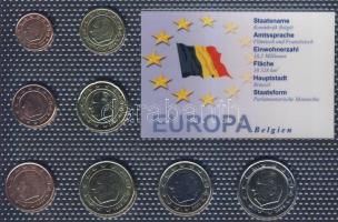Belgium 1999-2006. 1c-2€ 8klf db, kereskedői szettben T:1