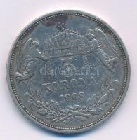 1908KB 5K Ag "Ferenc József" T:VF,F patina Adamo K7