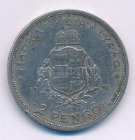 1936. 2P Ag "Liszt" T:XF ph., patina Adamo P7.3