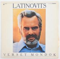 Latinovits Zoltán - Verset Mondok! Vinyl, LP, Mono, Hungaroton, 1984. EX