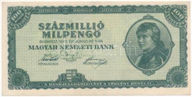 1946. 100.000.000MP T:F szép papír  Adamo P33