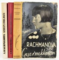 A. Rachmanova naplója 3 kötetben. Különböző kiadások