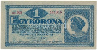 1920. 1K "aa 038 441316 T:F Adamo K4