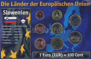 Szlovénia 2007. 1c-2€ 8klf db, kereskedői szettben T:1
