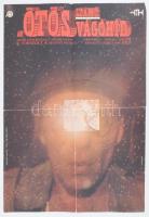 Kurt Vonnegut: Ötös számú vágóhíd c. film plakátja. Hajtva. 39x56 cm