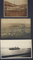 3db fénykép régi hajókról