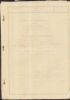 1972 2db BKV-és ügyirat, adatokkal két füzetben