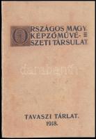 Tavaszi tárlat 1918. Bp., 1918, OMKT. Fekete-fehér képekkel, többek közt Mednyánszky László, Glatz Oszkár, Benczúr Gyula, Katona Nándor műveinek reprodukcióival illusztrált. Modern pótolt papírborítóban, jó állapotban.