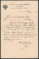 cca 1900 3 db cég fejléces levélpapír Bécs, Tarnów, Krakow