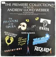 The Premiere Collection - The Best Of Andrew Lloyd Webber. Vinyl, LP, Összeállítás. Really Useful Records. Magyarország, 1988. VG+