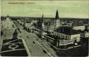 1921 Kecskemét, Rákóczi út. Komor Gyula kiadása (Rb)