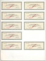 Budapest 1987. "A Magyar Hitel Bank Rt." szerkezetátalakító kötvénye 100.000Ft-ról, "...