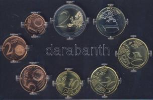 Finnország 2007. 1c-2€ 8klf db, kereskedői szettben T:BU