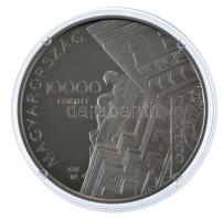 2015. 10.000Ft Ag "Róth Miksa" tanúsítvánnyal, színes MNB tájékoztatóval T:PP