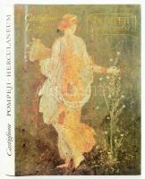 Castiglione László: Pompeji, Herculaneum. A Vezúv kitörésének ezerkilencszázadik évfordulójára. Sugár Lajos felvételeivel. Bp., 1979, Gondolat-Magyar Helikon. Kiadói egészvászon-kötés, kiadói papír védőborítóban.