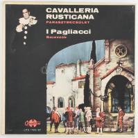 Pietro Mascagni / Ruggiero Leoncavallo - Parasztbecsület (Cavalleria Rusticana) / Bajazzok (Pagliacci). 3 x Vinyl, LP, dobozos kiszerelés. Qualiton. Magyarország, 1964. VG+