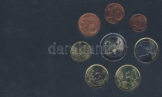 Belgium 2004-2008. 1c-2€ 8klf db, benne 2€ "Emberi Jogok Nyilatkozata"...