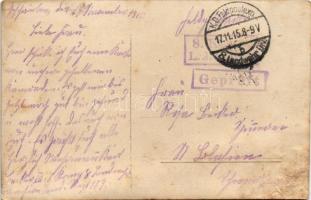1915 Land. d. Reg. 109. 99bes Territ.-Reg. Des I. Reg. 185. / Első világháborús német katonai hősök ...