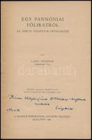 Láng Nándor: Egy pannóniai föliratról, az ábécés föliratok értelmezése. Láng Nándor (1871-1952) régé...