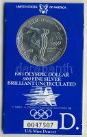 USA 1983D 1$ Ag "Olimpiai játékok" eredeti csomagolásban T:BU