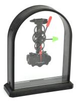 Wellington design asztali óra, nincs kipróbálva, jelzéssel, m: 16 cm