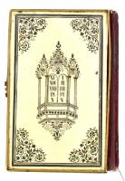 Meir Letteris - Ephraim Wehli: Die Himmelspforte. Tägliche Gebete der Israeliten für das ganze. Hozzákötve: M. E. Stern: Andachtsbuch. Deutsche Gebete zur häuslichen und öffentlichen Andacht für Israelische Mädchen und Jungfrauen. Bp., 1881, M. E. Löwy's Sohn, 4+488+32 p. Héber, magyar és német nyelven. Későbbi átkötött félbársony-kötés, bakelit borítású táblákkal, kopott, foltos gerinccel, kopott borítóval, kissé laza réz keretekkel.