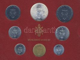 Vatikán 1973. 1L-500L 8klf db, szettben T:1