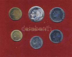 Vatikán 1980. 10L-500L 6klf db, benne 1db Ag, szettben T:1