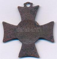 1913. "Mozgósítási Kereszt / 1912-1913-as Emlékkereszt" bronz kitüntetés mellszalag nélkül...