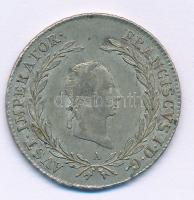 Ausztria 1828A 20kr Ag "I. Ferenc" T:XF Austria 1828A 20 Kreuzer Ag "Franz I" C:XF Krause KM#2144