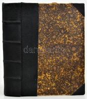 Ipolyi Arnold: Magyar műtörténelmi tanulmányai. Bp., 1889., Ráth Mór, 4+576+1 p. Átkötött egészbőr-k...