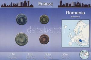 Románia 2006-2007. 1B, 5B, 10B, 50B kereskedői szettben T:1