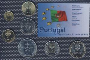 Portugália 2001. 1Esc-100Esc 7klf db, kereskedői szettben T:1