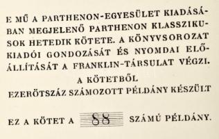 [Aurelius Augustinus (354-430)]: Szent Ágoston vallomásai I-II. kötet. (I. kötet: I-V. könyv, II. kö...