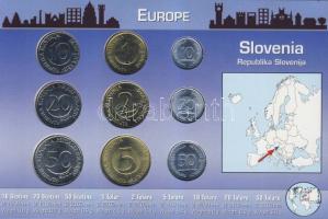 Szlovénia 1992-2006. 10St-50T 9klf db, kereskedői szettben T:1