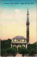 1915 Brod, Bosanski Brod; Moschee / mosque + K.U.K. MILIT. POST BOS. BROD (EK)