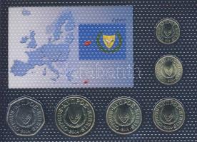 Ciprus 2004. 1c-50c 5klf db, kereskedői szettben T:1