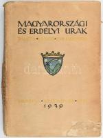 Magyarországi és erdélyi urak. Pálffy János emlékezései. Sajtó alá rendezte: Szabó T. Attila. 1-2. köt. Kolozsvár, 1939, Erdélyi Szépmíves Céh. Kiadói papírkötés, sérült gerinccel, foltos, szakadt borítóval, sérült kötéssel.